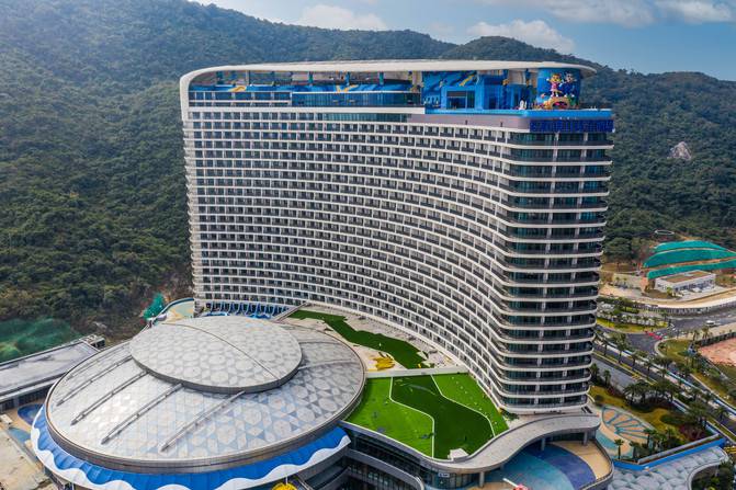 Zhuhai new landmark - Changlong Marine Science parent child Hotel Grand Opening!